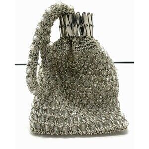 Vintage Princess Charming Beaded Flapper Handbag Purse